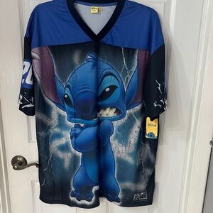 Disney Stitch Blue Graphic Tee - Official Disney-Inspired